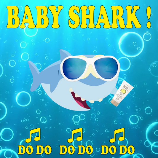 Baby Shark: Kids Suncare Kit Sun Bum + Babiators