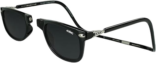 Clic Expandable Magnetic Sunglasses, Polarized Lenses, Adjustable Temple, Permanent Headband, Ashbury