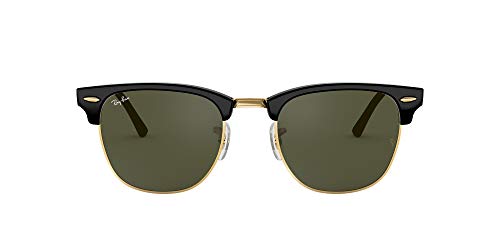 Ray-Ban RB3016F Clubmaster Square Asian Fit Sunglasses, Spotted