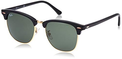 Ray-Ban RB3016F Clubmaster Square Asian Fit Sunglasses, Spotted