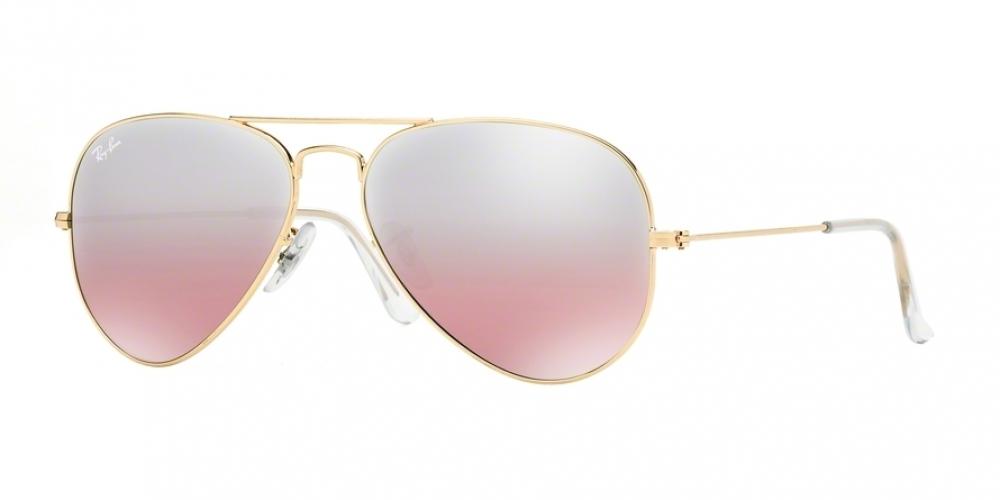 Ray-Ban RB3025 Aviator Mirror Sunglasses outlet