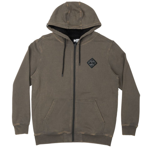 Salty Crew Men's Shelter Sherpa Zip Fleece